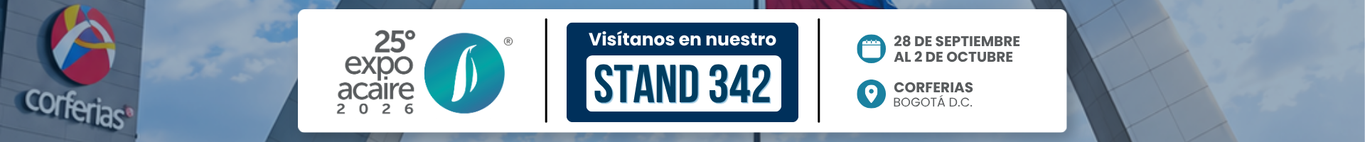 Banner Participación Expoacaire 2026 Yeti